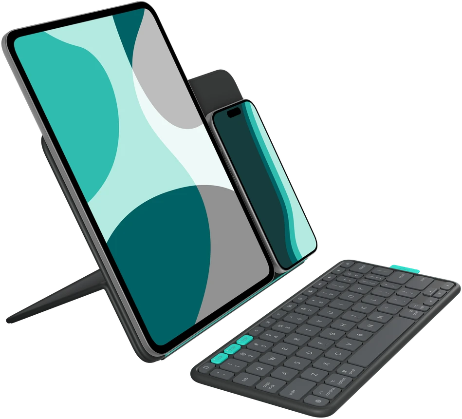 Logitech ATVERČIAMAS DĖKLAS – GRAPHITE-PAN-BT – IPAD PRO11 IR AIR11/5TH