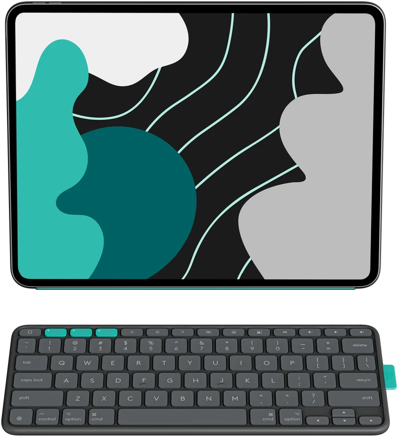 „Logitech“ – atverčiamas dėklas, skirtas „iPad Pro“ ir „Air 13“ – grafito spalvos – Šiaurės šalių