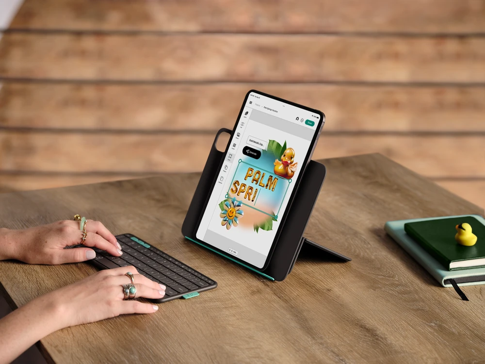 Logitech ATVERČIAMAS DĖKLAS – GRAPHITE-PAN-BT – IPAD PRO11 IR AIR11/5TH