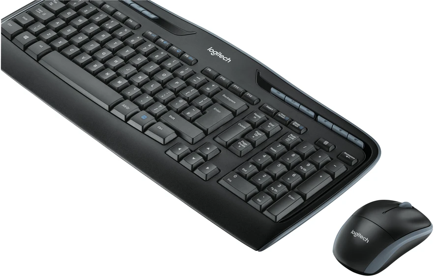 Logitech Belaidis klaviatūros ir pelės rinkinys MK330 (Nordic)