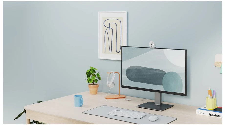 Internetinė kamera Logitech Brio 300, balta