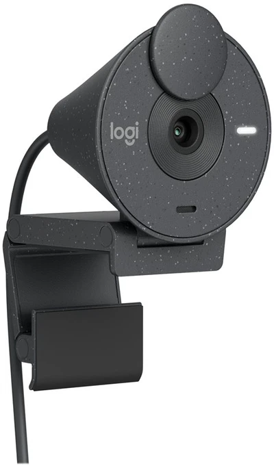 Internetinė kamera Logitech Brio 300, juoda