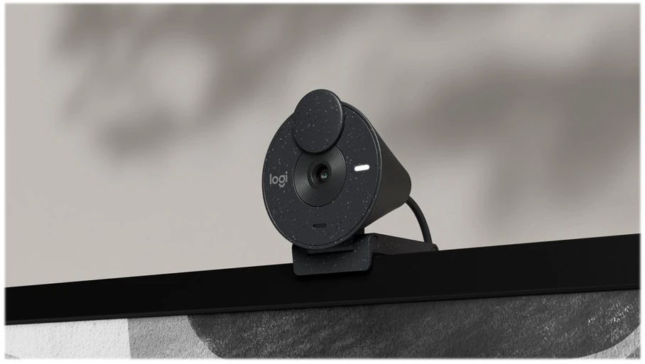 Internetinė kamera Logitech Brio 300, juoda