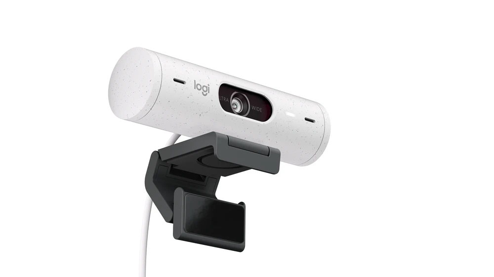 Internetinė kamera Logitech BRIO 500, Baltos spalvos