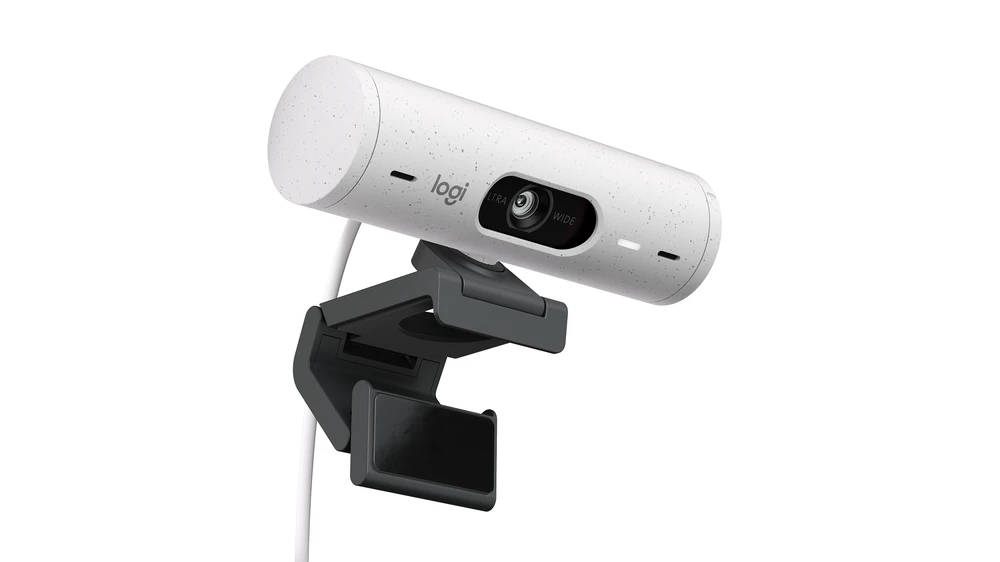 Internetinė kamera Logitech BRIO 500, Baltos spalvos