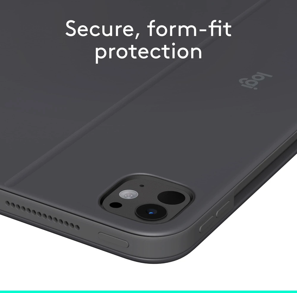 „Logitech“ – „Combo Touch iPad Pro 11“ (M4) – grafito spalvos – plokščias – Šiaurės šalių