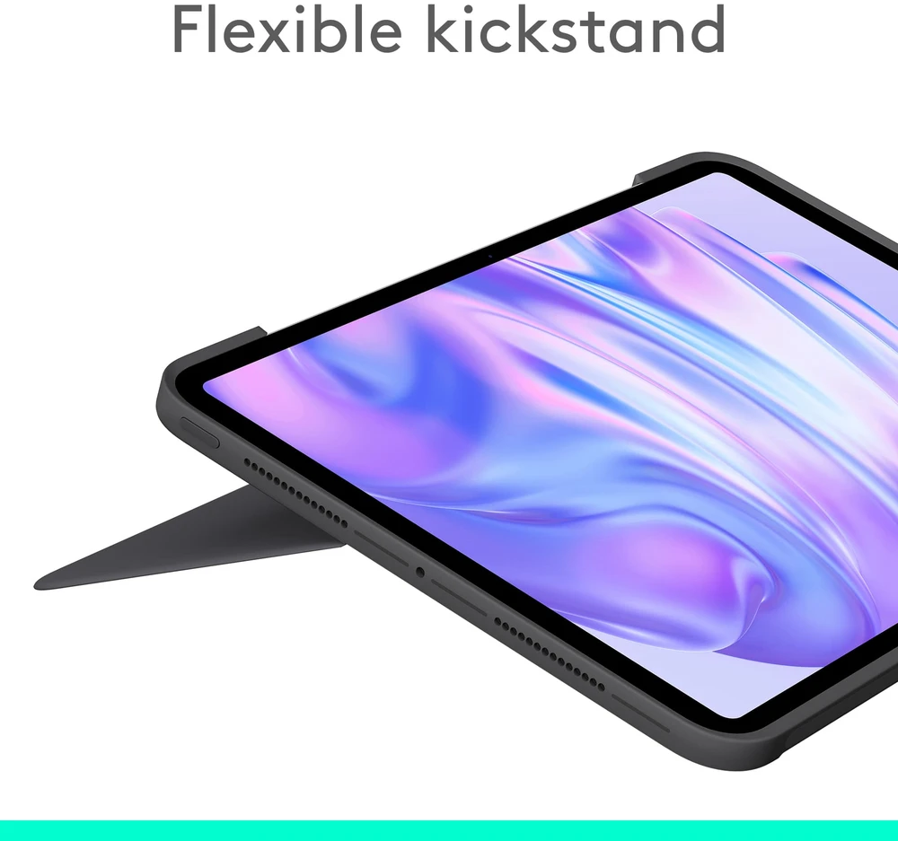 „Logitech“ – „Combo Touch iPad Pro 11“ (M4) – grafito spalvos – plokščias – Šiaurės šalių
