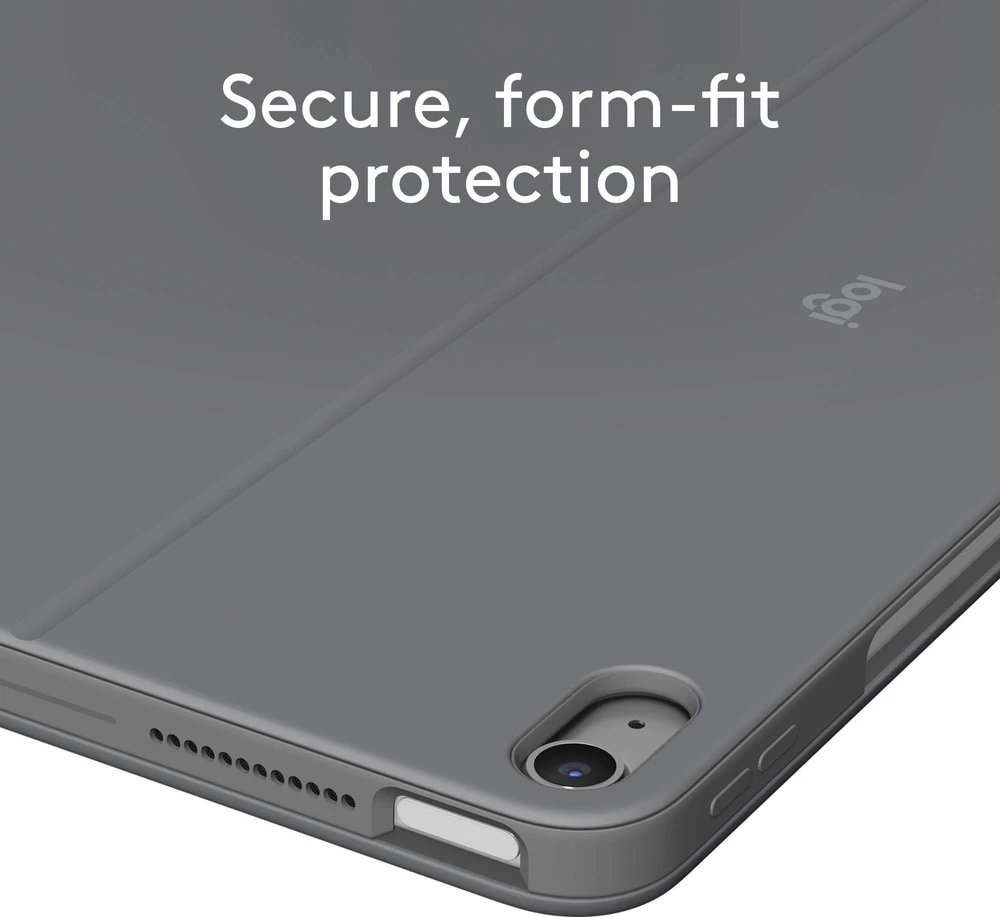 „Logitech“ – „Combo Touch“, skirtas „iPad Air 13“ (M2) – OXFORD Pilkas – PAN – NORDIC