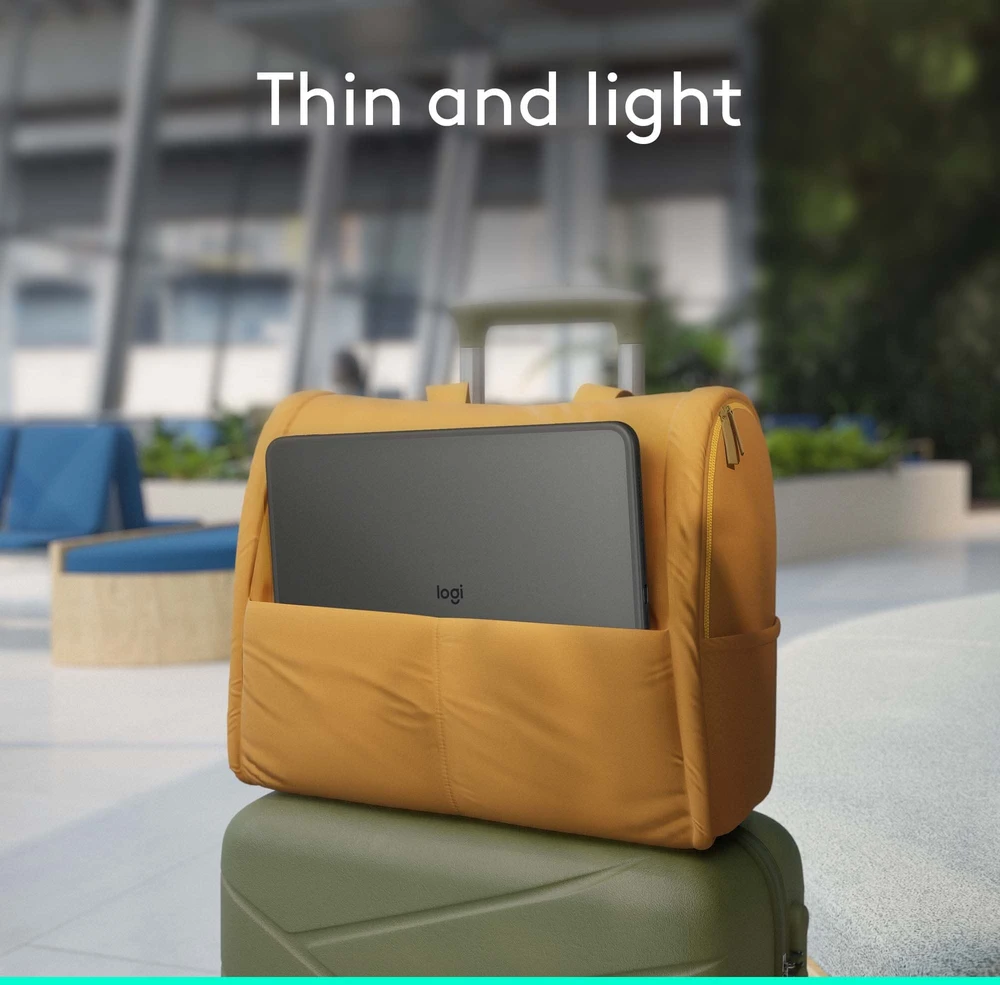 Klaviatūra „Logitech“ – „Combo Touch“, skirtas „iPad Pro 13“ (M4) – grafito spalvos – plokščias – Šiaurės šalių