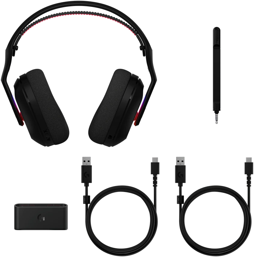 LOGITECH A20 X - Juodas - 2.4GHZ - EMEA28i-935