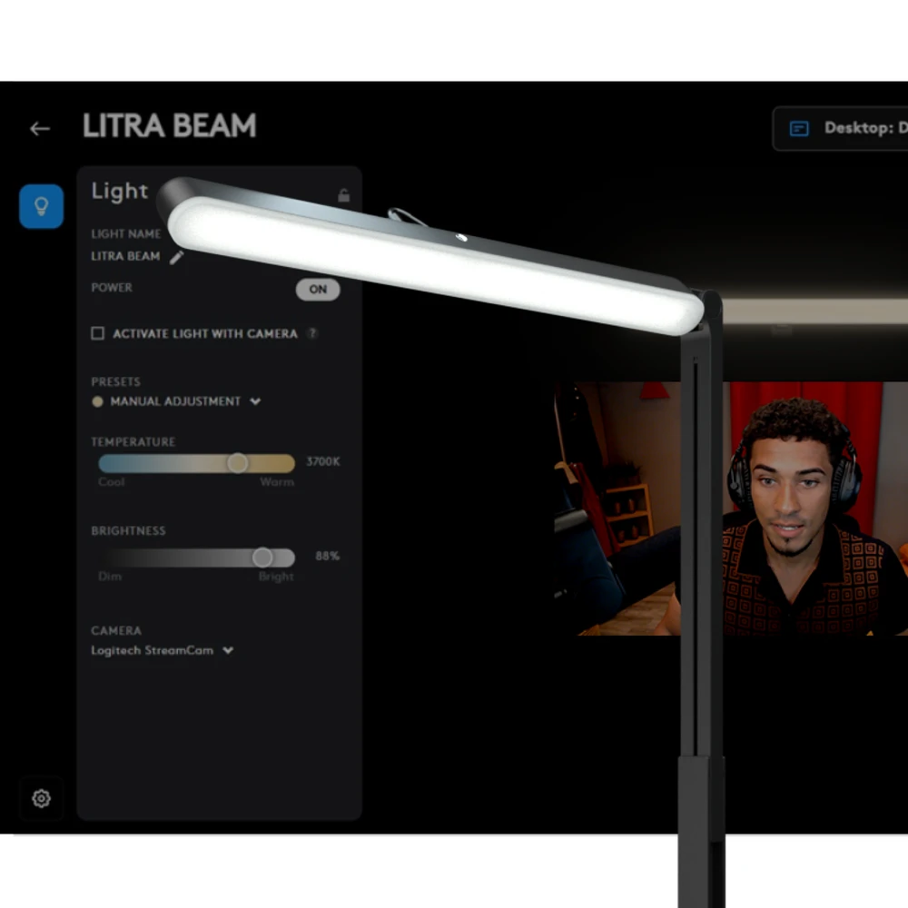 Logitech Litra Beam LX