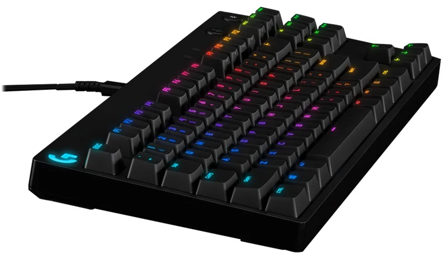 „Logitech G PRO“ mechaninė žaidimų klaviatūra – juoda – USB – Šiaurės šalių