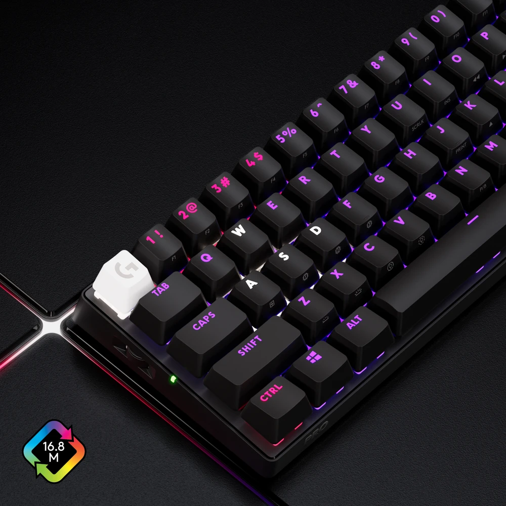 „Logitech“ – „G PRO X 60 LIGHTSPEED“ belaidė žaidimų klaviatūra – Šiaurės šalių