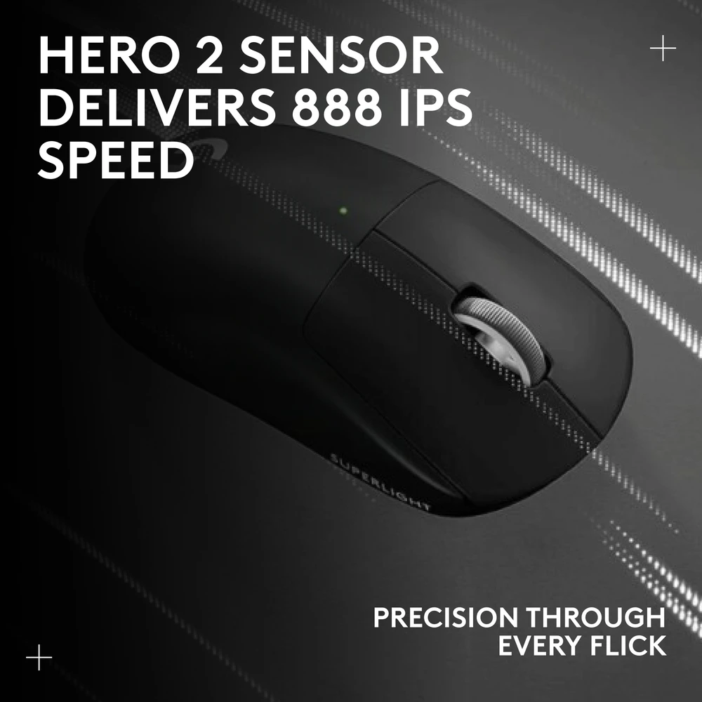 „Logitech G Pro X Superlight 2 Lightspeed“ belaidė žaidimų pelė