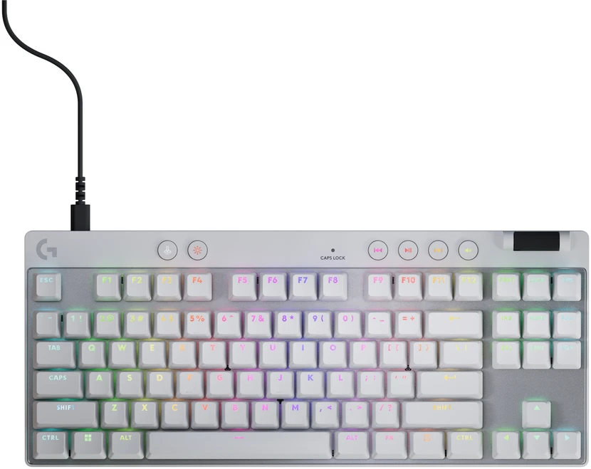 „Logitech G-PRO X TKL RAPID“ žaidimų klaviatūra be klavišų