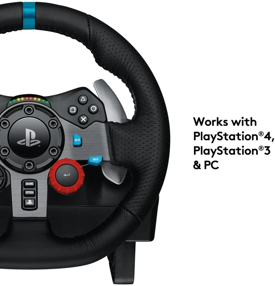 Žaidimų vairas Logitech G29 Driving Force PS5/PS4 PS3//PC Gaming steering wheel