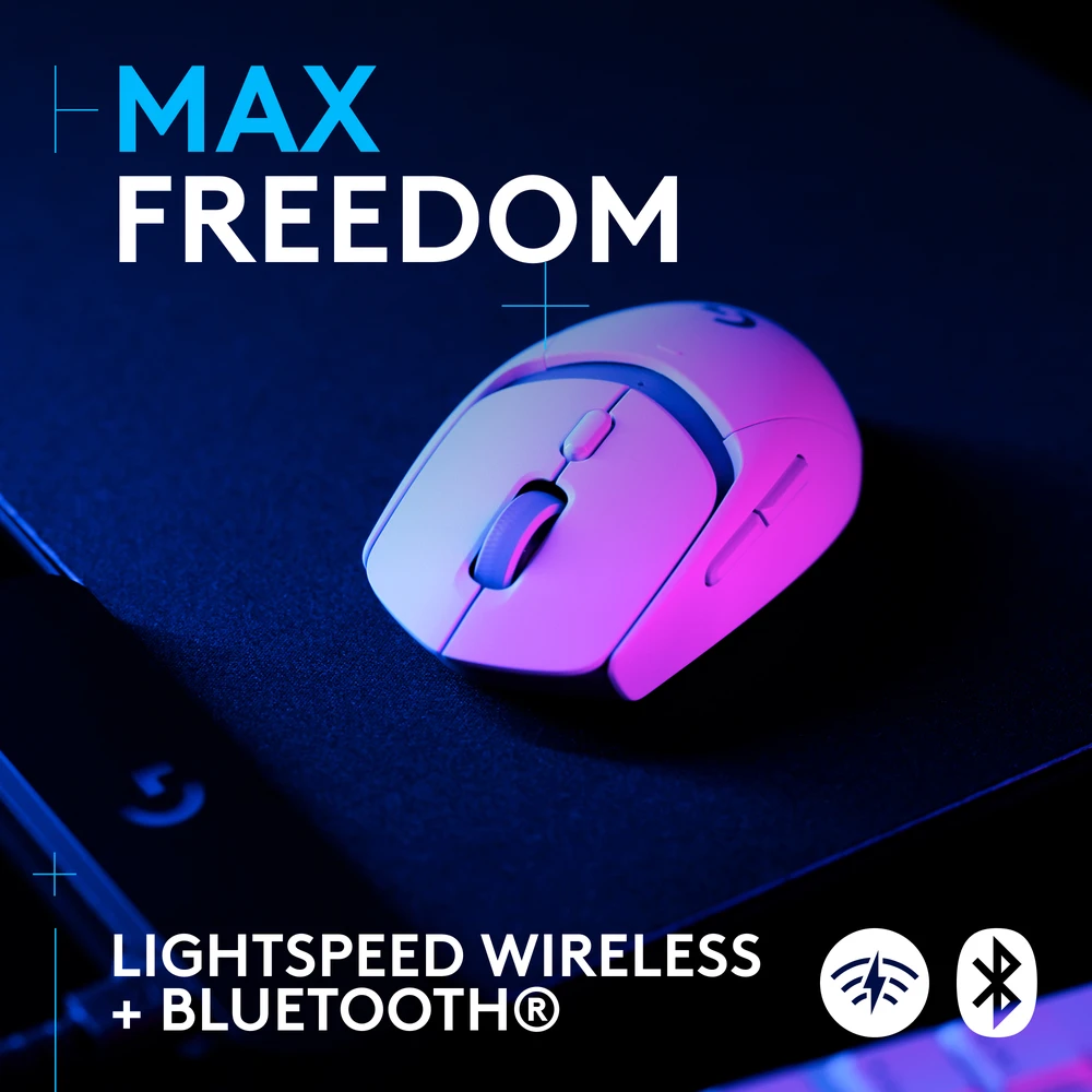 Logitech G309 LIGHTSPEED Pelė - Baltas - EWR2I-934
