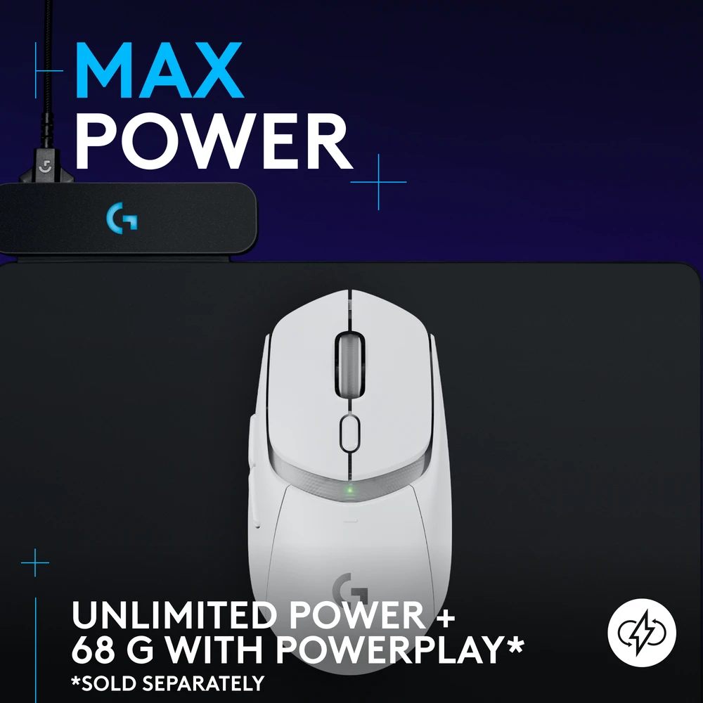Logitech G309 LIGHTSPEED Pelė - Baltas - EWR2I-934