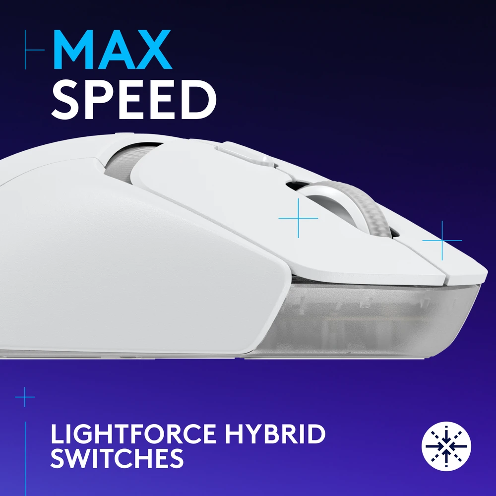Logitech G309 LIGHTSPEED Pelė - Baltas - EWR2I-934