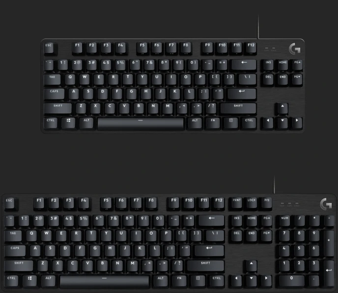 Klaviatūra Logitech G413 TKL SE - Juodas PAN NORDIC/