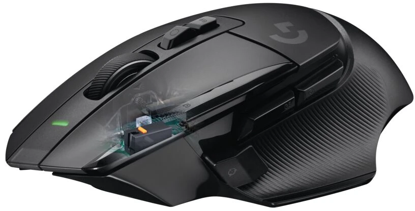 Belaidė žaidimų pėlė Logitech G502 X Lightspeed, Juodos spalvos