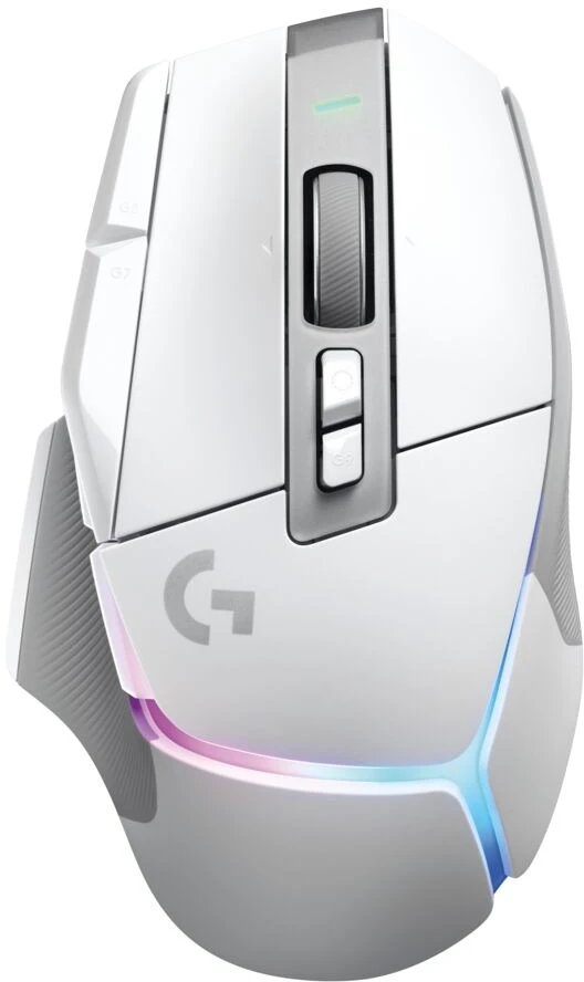 Logitech G502 X PLUS Pelė žaidimams – baltas