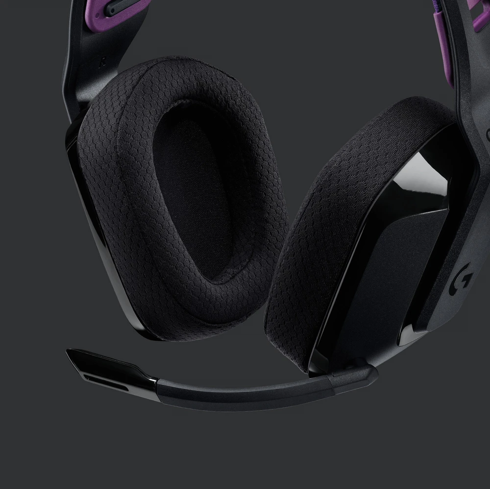 Logitech G535 Lightspeed belaidės ausinės žaidimams, Juodos spalvos