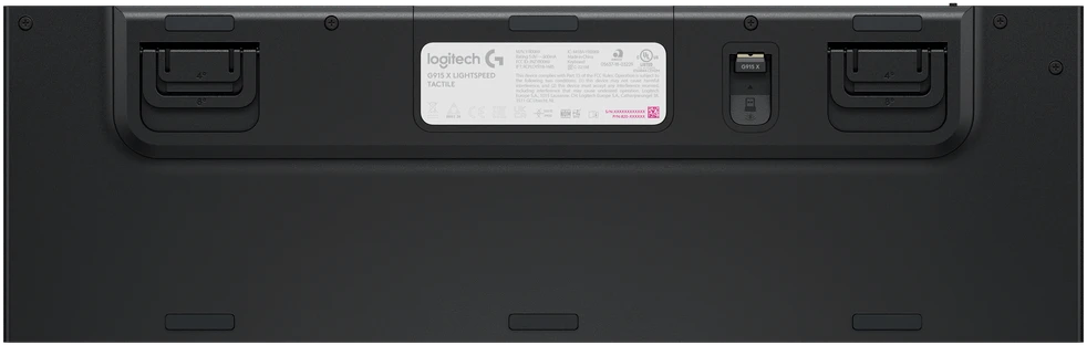 „Logitech“ – „G915 X LIGHTSPEED“ žemo profilio belaidė žaidimų klaviatūra
