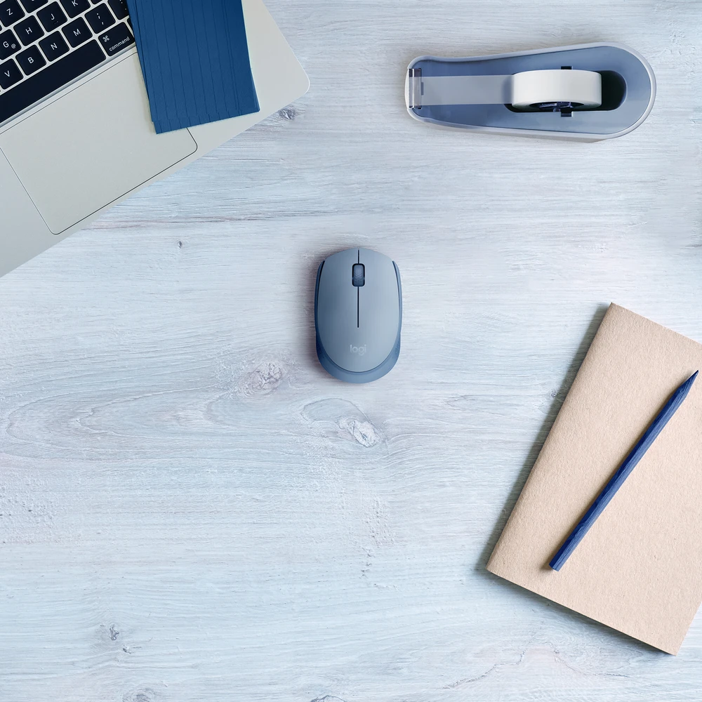 LOGITECH M171 Belaidė pelė - Mėlynas Pilkas