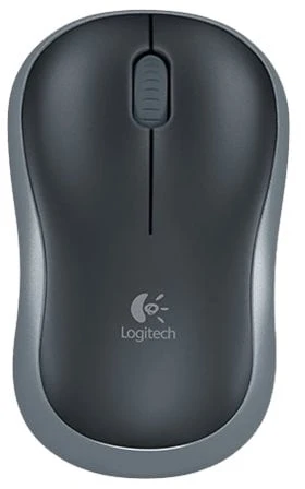 Bevielė pelė Logitech M185 pilka