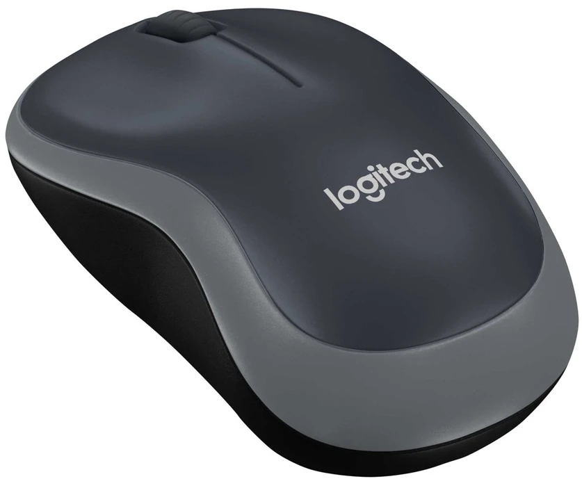Bevielė pelė Logitech M185 pilka