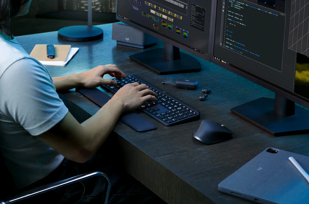 Belaidė klaviatūra Logitech MX Keys S, Išdėstymas: Šiaurės šalių (Qwerty)