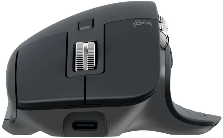 Belaidė pelė Logitech MX Master 3S, tamsiai pilka