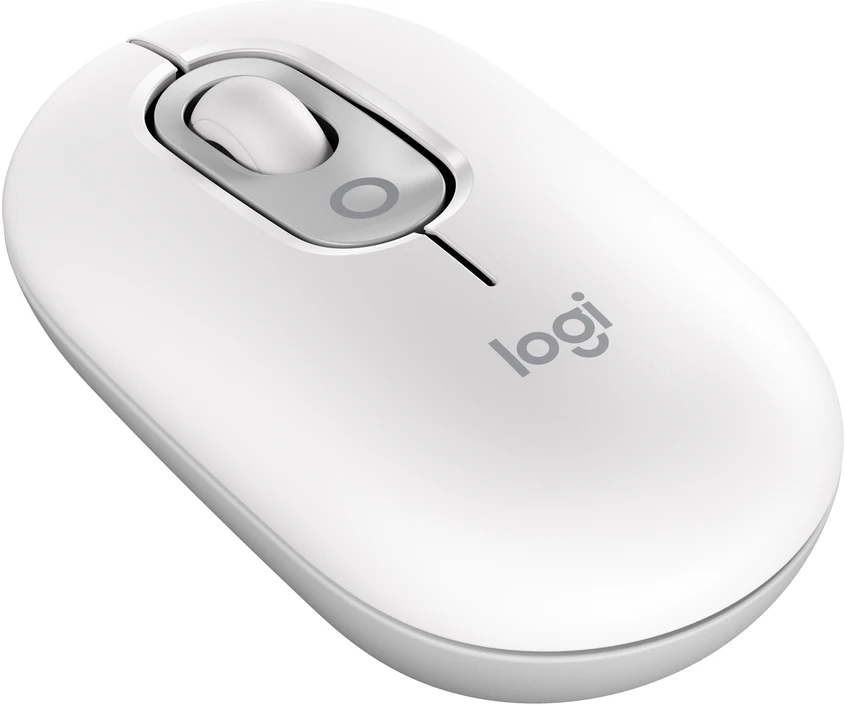LOGITECH POP pelė su jaustukais - OFF-Baltas - BT - EMEA28i-935 - FY25,TERRA