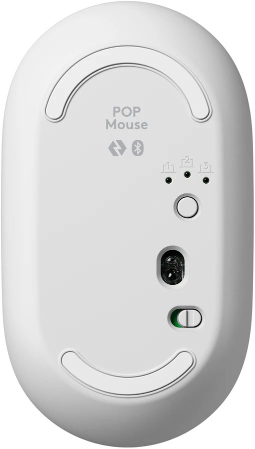 LOGITECH POP pelė su jaustukais - OFF-Baltas - BT - EMEA28i-935 - FY25,TERRA