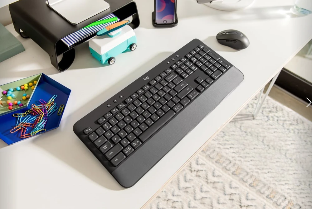LOGITECH K650 SIGNATURE Bluetooth klaviatūra - GRAPHITE - NORDIC