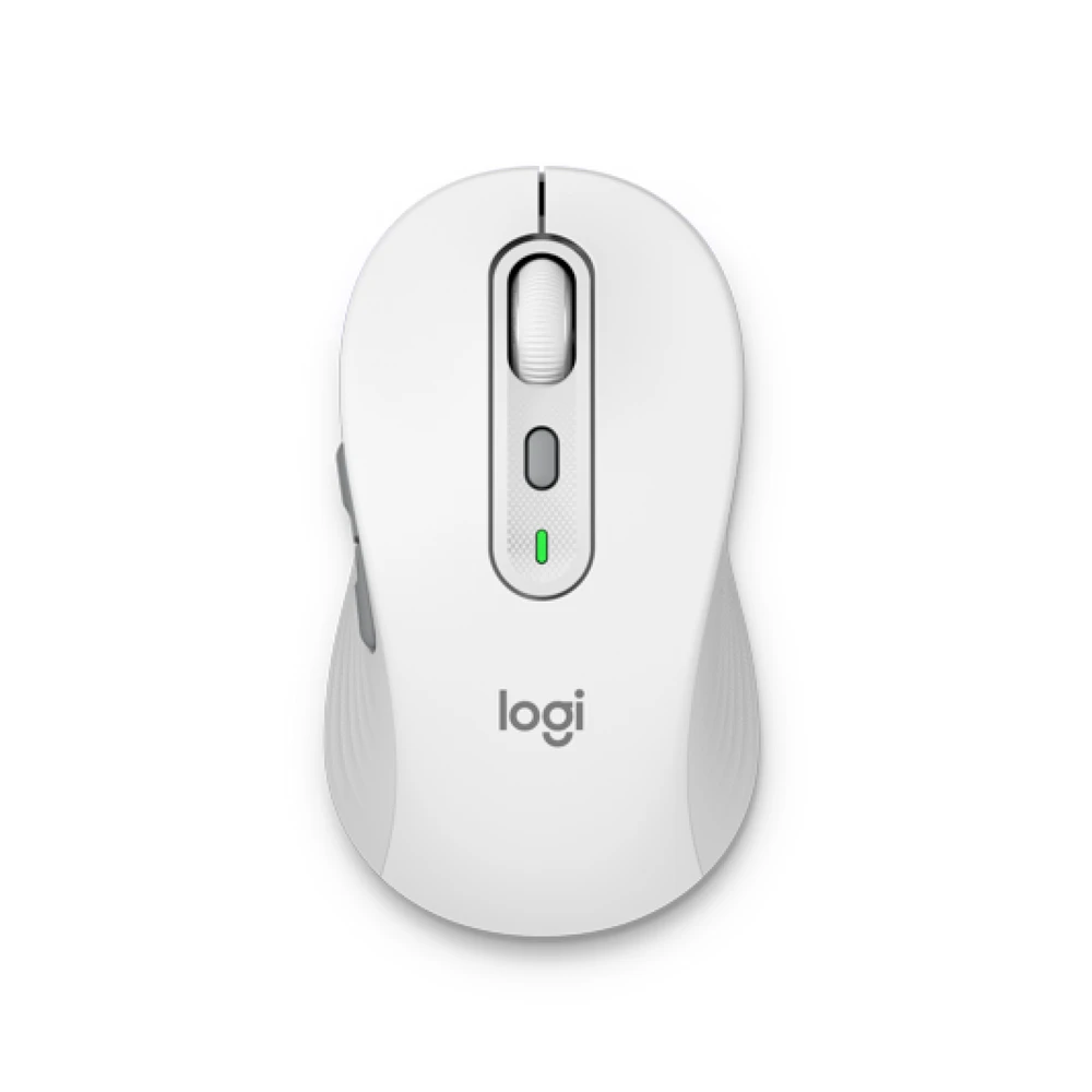 „Logitech Signature Slim“ belaidė klaviatūra ir pelė, MK950, šviesiai balta, NORDIC