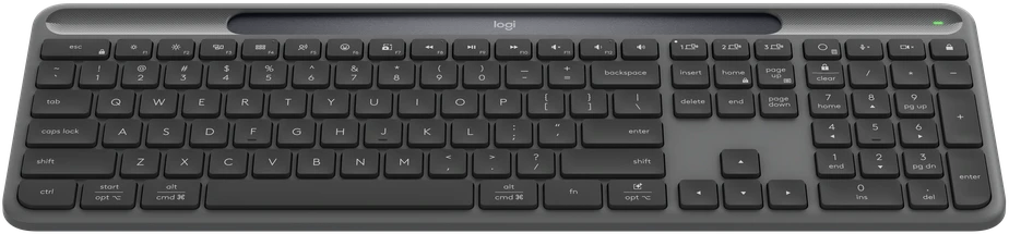 „Logitech“ – „Signature Slim Solar“ + K980 klaviatūra – grafito spalvos (šiaurės šalių)