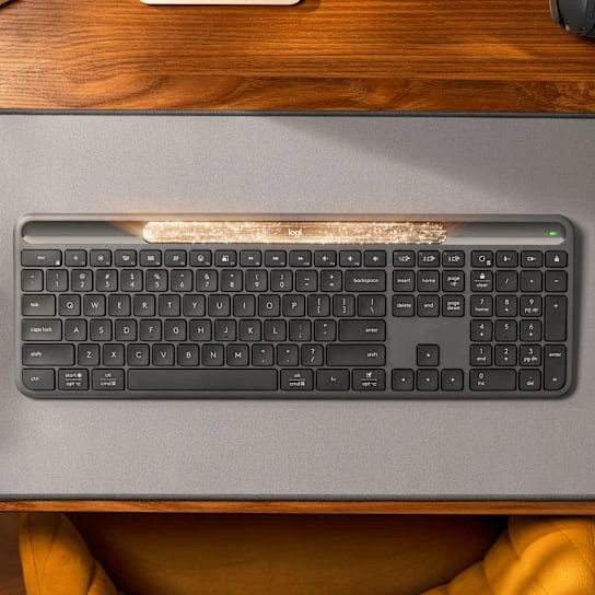 „Logitech“ – „Signature Slim Solar“ + K980 klaviatūra – grafito spalvos (šiaurės šalių)