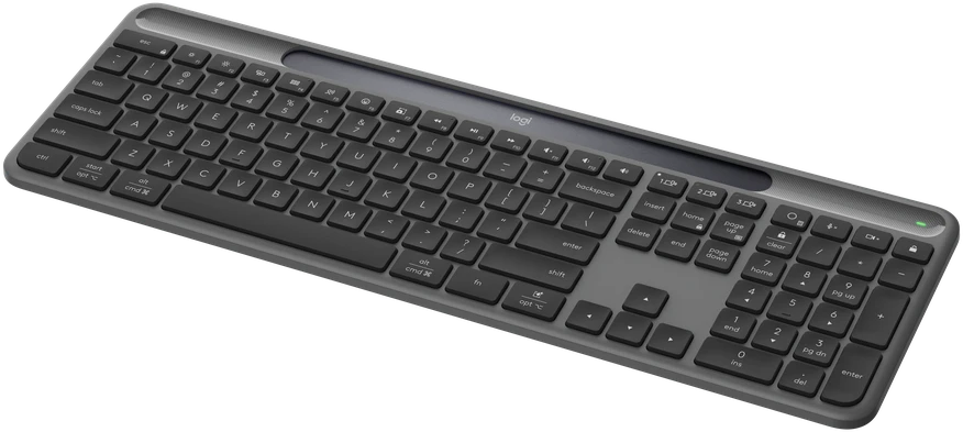 „Logitech“ – „Signature Slim Solar“ + K980 klaviatūra – grafito spalvos (šiaurės šalių)
