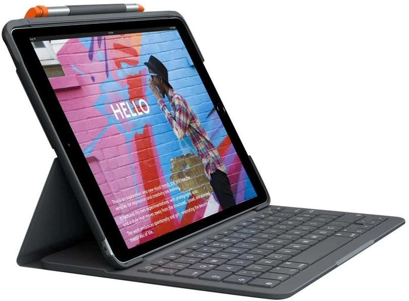 Logitech SLIM FOLIO FOR IPAD (10TH GEN) - Pilkas - PAN - NORDIC-613