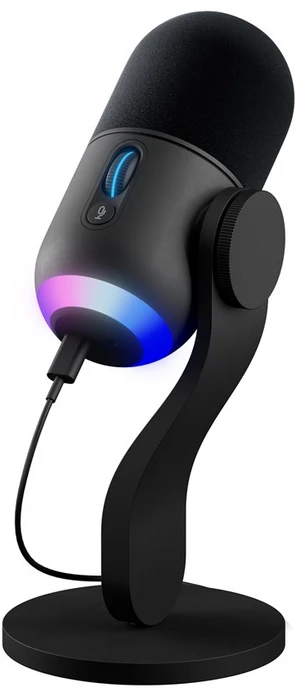 Logitech G Yeti GX Dynamic kardioidinis laidinis mikrofonas (juodas) su RGB | USB