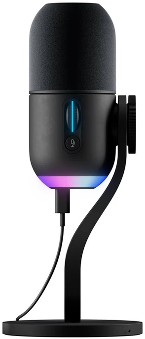 Logitech - Yeti GX Dynamic RGB Gaming Mic with LIGHTSYNC, Juodas
