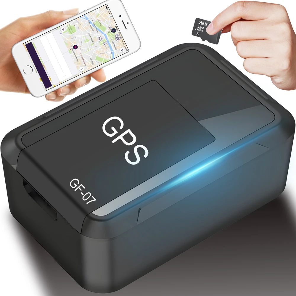 Lokalizator GPS sekiklio vietos nustatymo įrenginys, pasiklausymas, paslėptas SIM kortelės sekimo magnetinis laikiklis