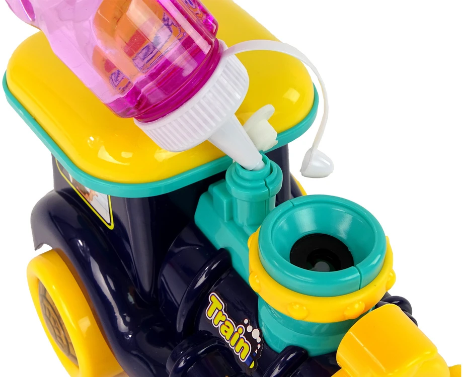 Muilo burbulų traukinys Lean Toys su garsais ir šviesomis
