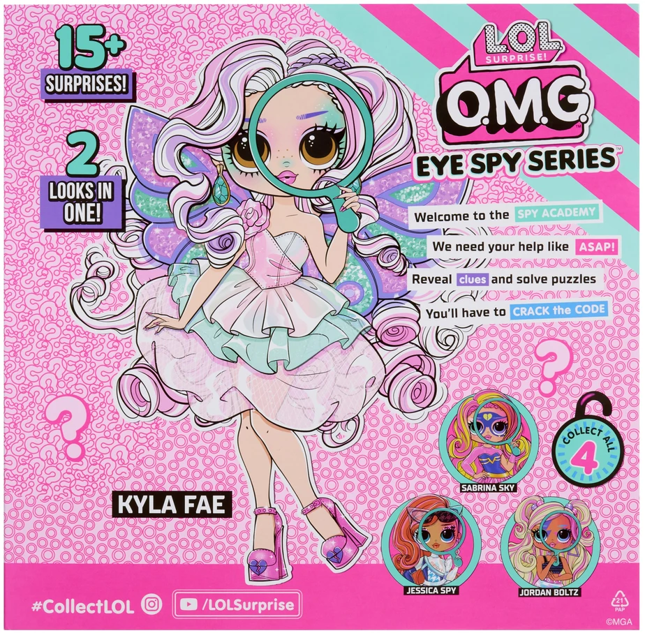L.O.L Surprise LOL - OMG Akių Šnipė - Fėja (542650)