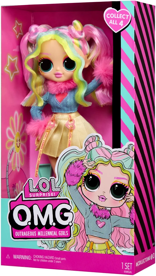 L.O.L Surprise LOL - OMG Entry lėlė - Bubblegum DJ (595649)