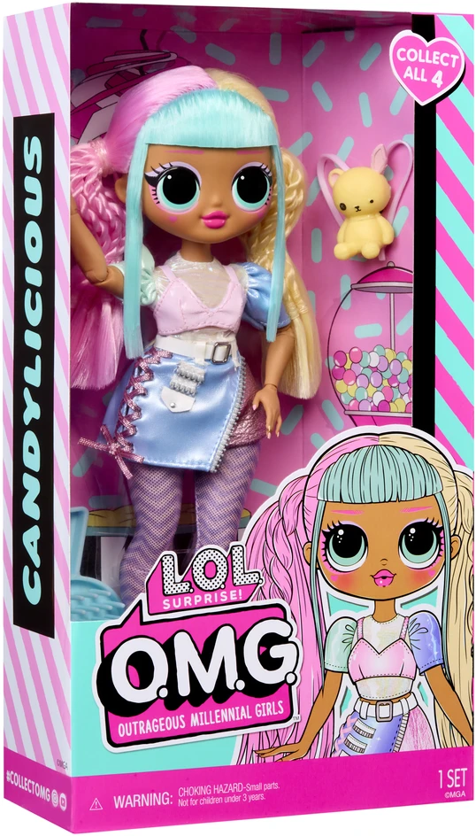 L.O.L Surprise LOL - OMG Entry lėlė - Candylicious (595625)