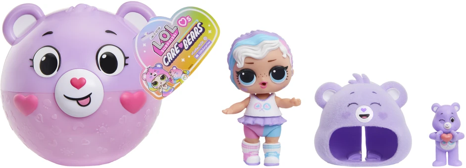MGA L.O.L. Surprise Loves Care Bears Tots lėlytė 542704-EUC