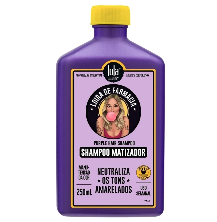 Lola Cosmetics Loira De Farmácia Šampūnas Matizador, 250 ml